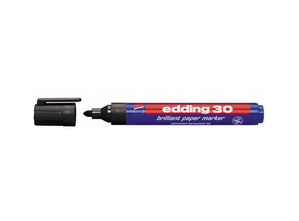 Merkepenn Edding 30 sort 
